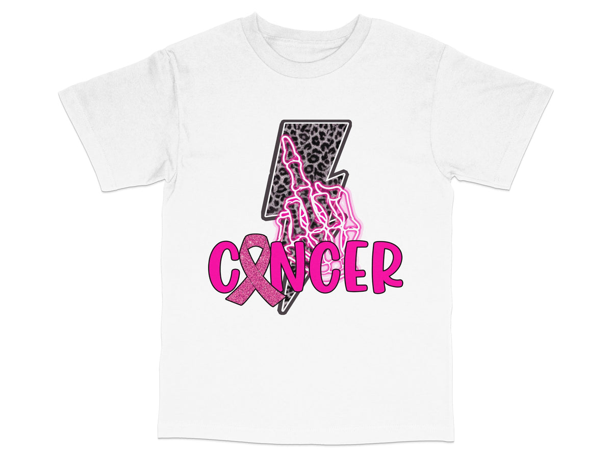 Cancer Zodiac Sign Graphic T-Shirt, Pink Glitter Astrology Tee, Unisex Fashion Astrological Apparel