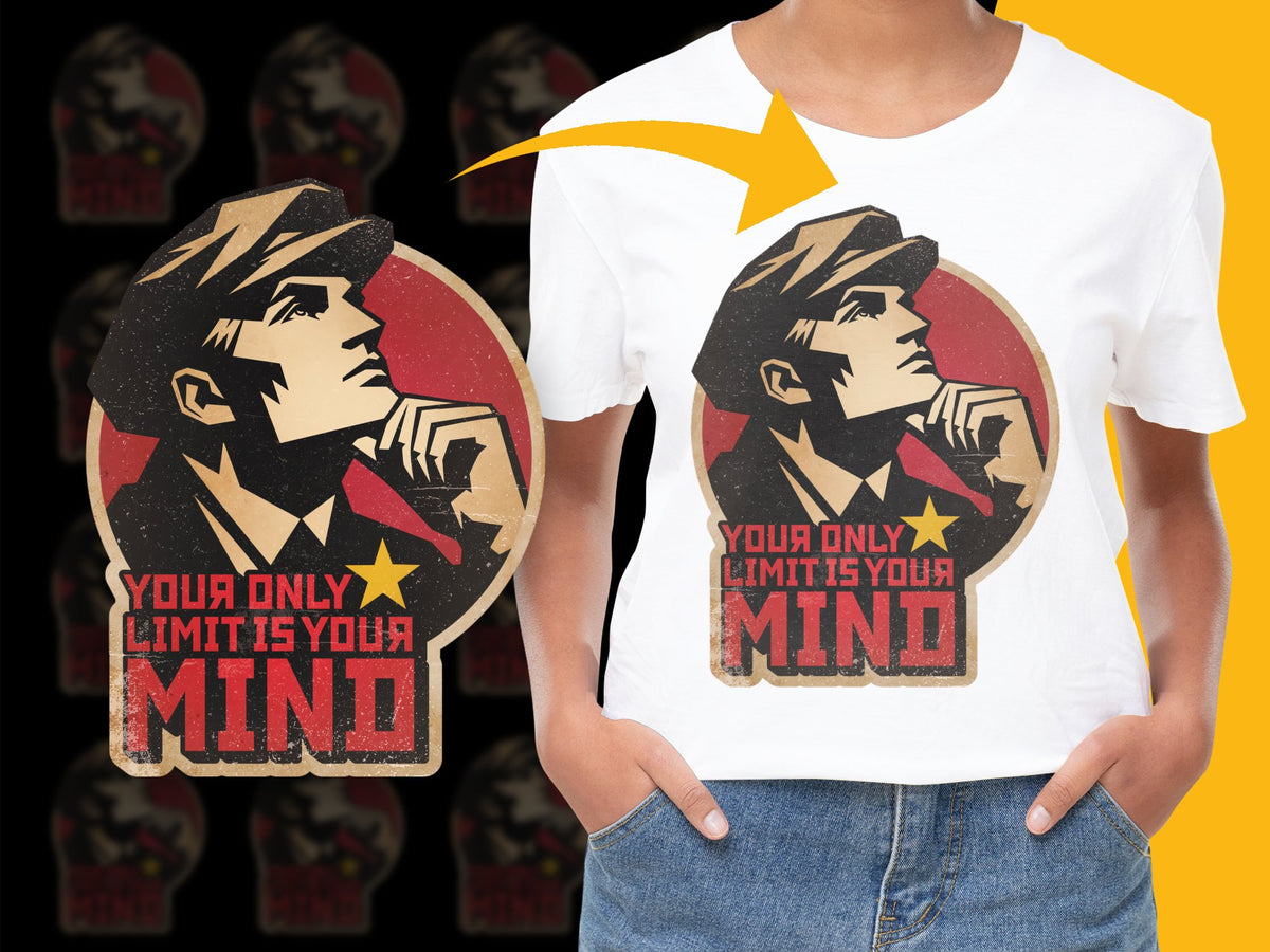 Vintage Inspired Graphic Tee, Motivational Quote T-Shirt, Retro Style Casual Wear, Unique Gift Idea