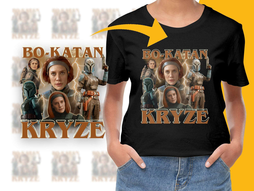 Bo-Katan Kryze Mandalorian T-Shirt, Star Wars Inspired Graphic Tee, Unisex Fans Apparel, Gift Idea