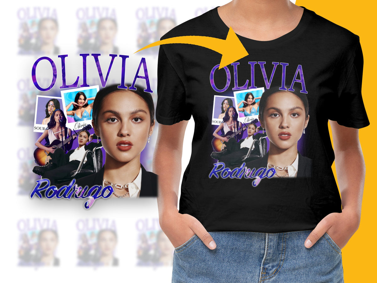 Olivia Rodrigo Fan T-Shirt, Pop Music Star Graphic Tee, Custom Olivia Print Top