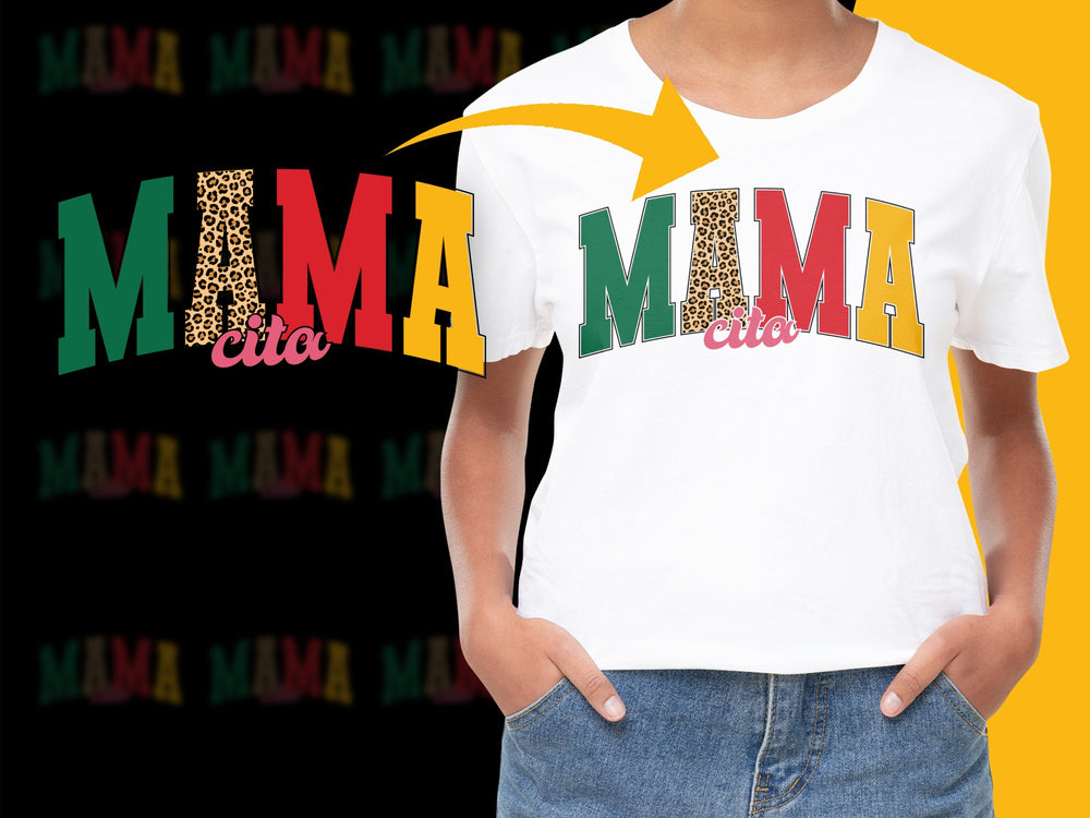 Colorful Mama Cheetah Print T-Shirt, Mother's Day Gift, Trendy Mom Graphic Tee, Summer Fashion Top