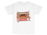 Load image into Gallery viewer, Vintage Cassette Tape Graphic T-Shirt, Retro Love Baby Tee, Unisex Casual Streetwear, Soft Cotton Top, Trendy Music Shirt
