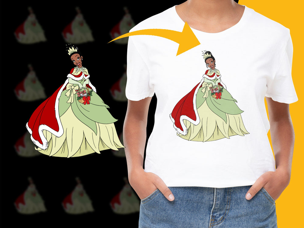African Queen Graphic T-Shirt, Women's Fashion Tee, Vibrant Character Art, Cultural Representation, Unique Design Top
