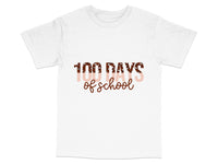 Load image into Gallery viewer, 100 Days of School T-Shirt, Celebration Tee, Teacher Student Gift Idea, Short Sleeve White Shirt
