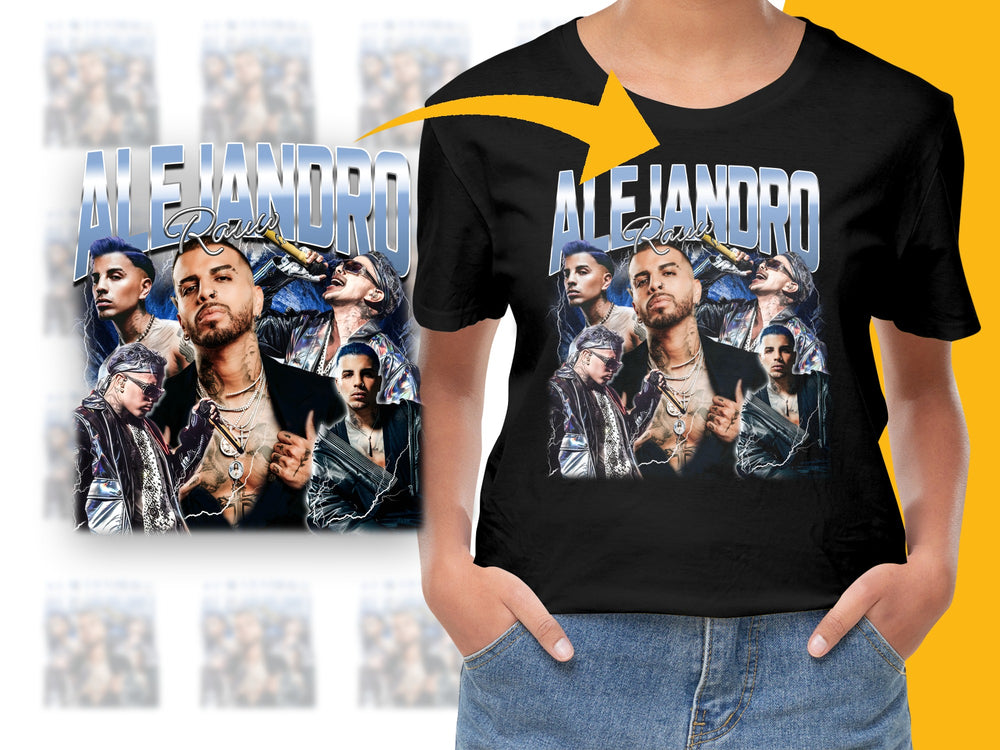 Alejandro Graphic Tee, Men's Urban Fashion T-Shirt, Cool Music Album Inspired, Stylish Streetwear Top