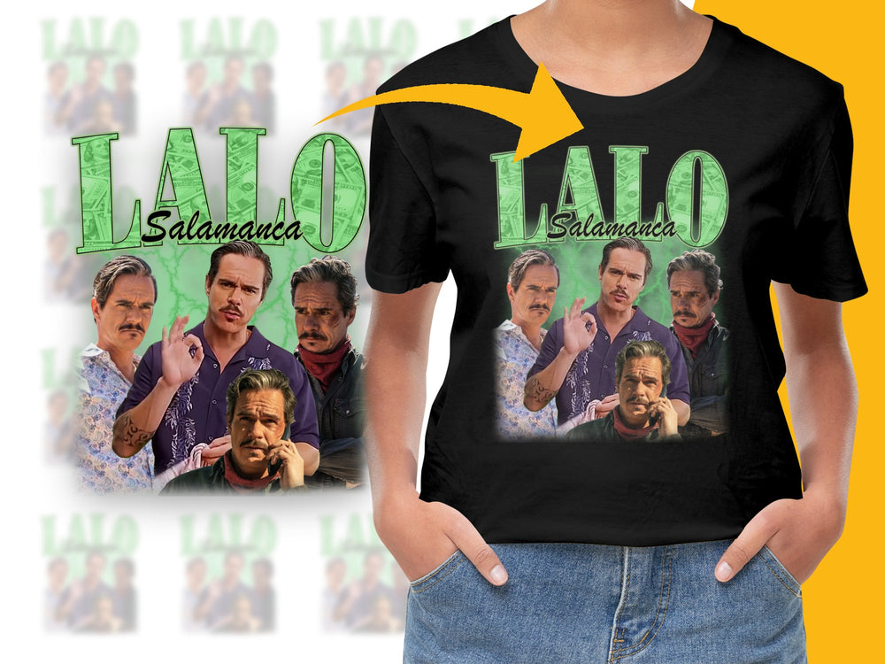 Lalo Salamanca Graphic Tee, Breaking Bad Inspired Shirt, TV Show Fan Merch, Multiple Designs, Unisex T-Shirt