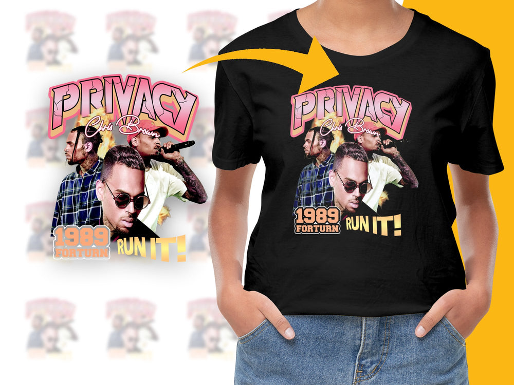 Vintage 1989 Privacy Crew Graphic T-Shirt, Hip Hop Band Tee, Retro Concert Style Shirt, Cool Streetwear, Unisex Fashion Top