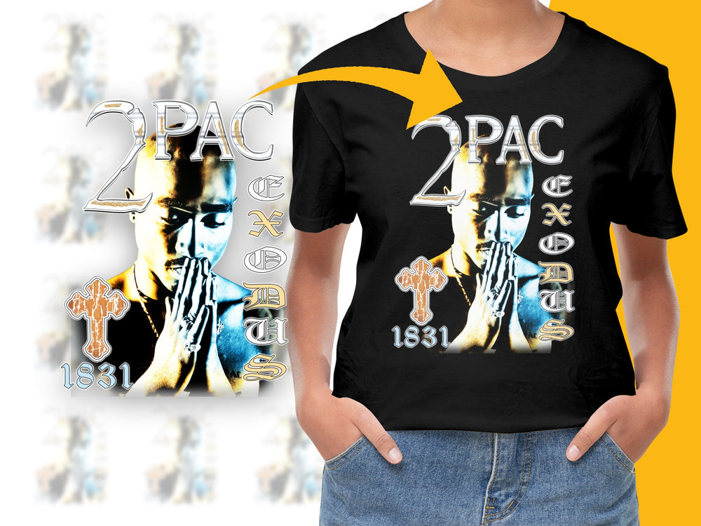 2Pac Graphic T-Shirt, Vintage Hip Hop Tee, Retro 90s Rap Music Shirt, Unisex Fashion Top