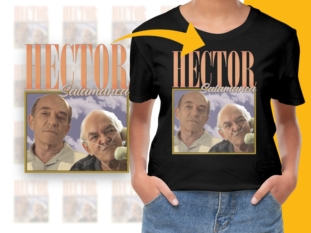 Hector Salamanca Breaking Bad Inspired Graphic T-Shirt, Vintage Style TV Show Tee, Fan Merchandise, Unique Gift Idea