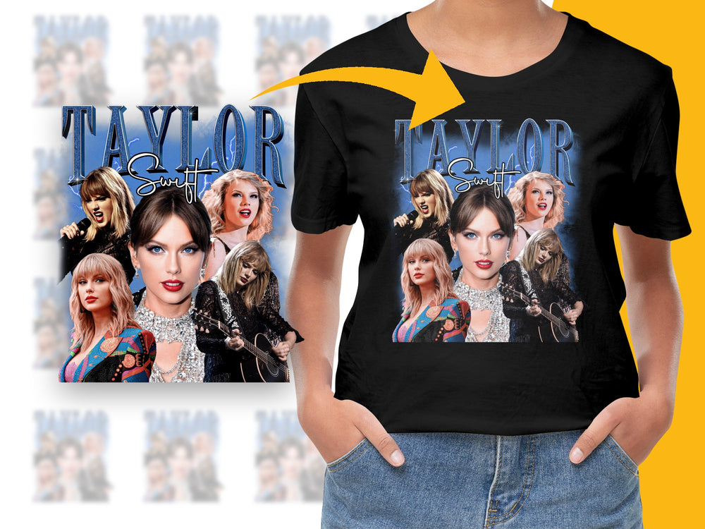 Taylor Swift Inspired Graphic T-Shirt, Pop Music Star Fan Merch, Trendy Celebrity Tee for Unisex Styling
