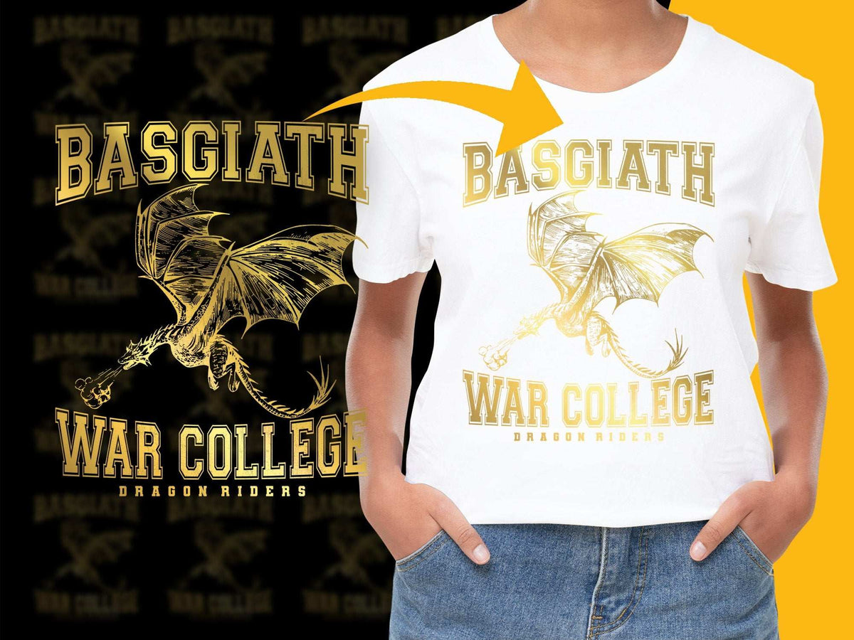 Basgiath War College Dragon Riders T-Shirt, Fantasy Graphic Tee, Unisex Fashion