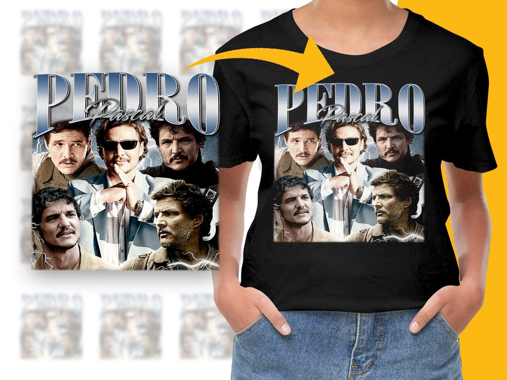 Vintage Retro Movie Star Graphic Tee, Classic Film Actor Fan T-Shirt, Unique Fashion Top