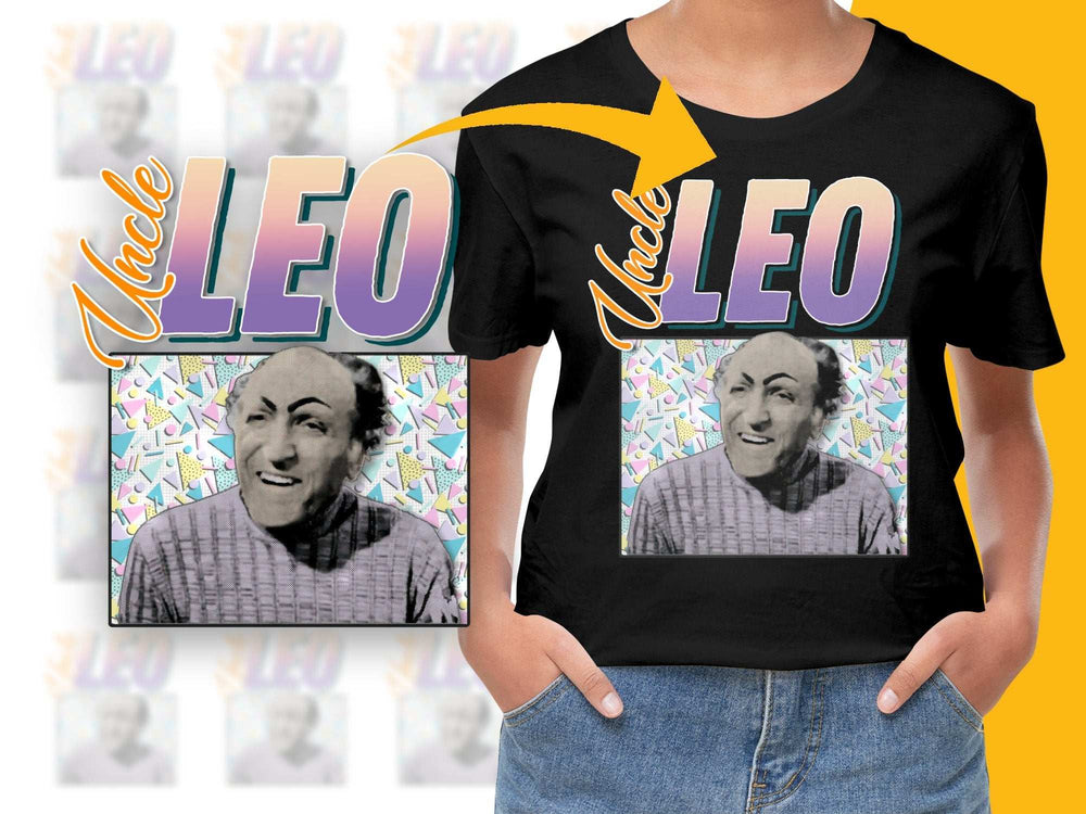 Uncle Leo Seinfeld Inspired T-Shirt, Vintage 90s TV Show Character Tee, Retro Graphic Shirt, Unique Pop Culture Apparel