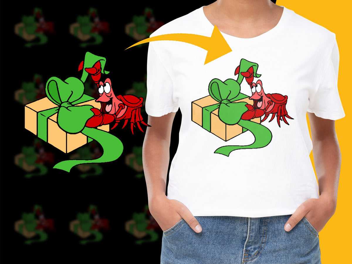 Kids Christmas T-Shirt, Cute Reindeer Graphic, Festive Holiday Gift Tee, Novelty Xmas Apparel for Children