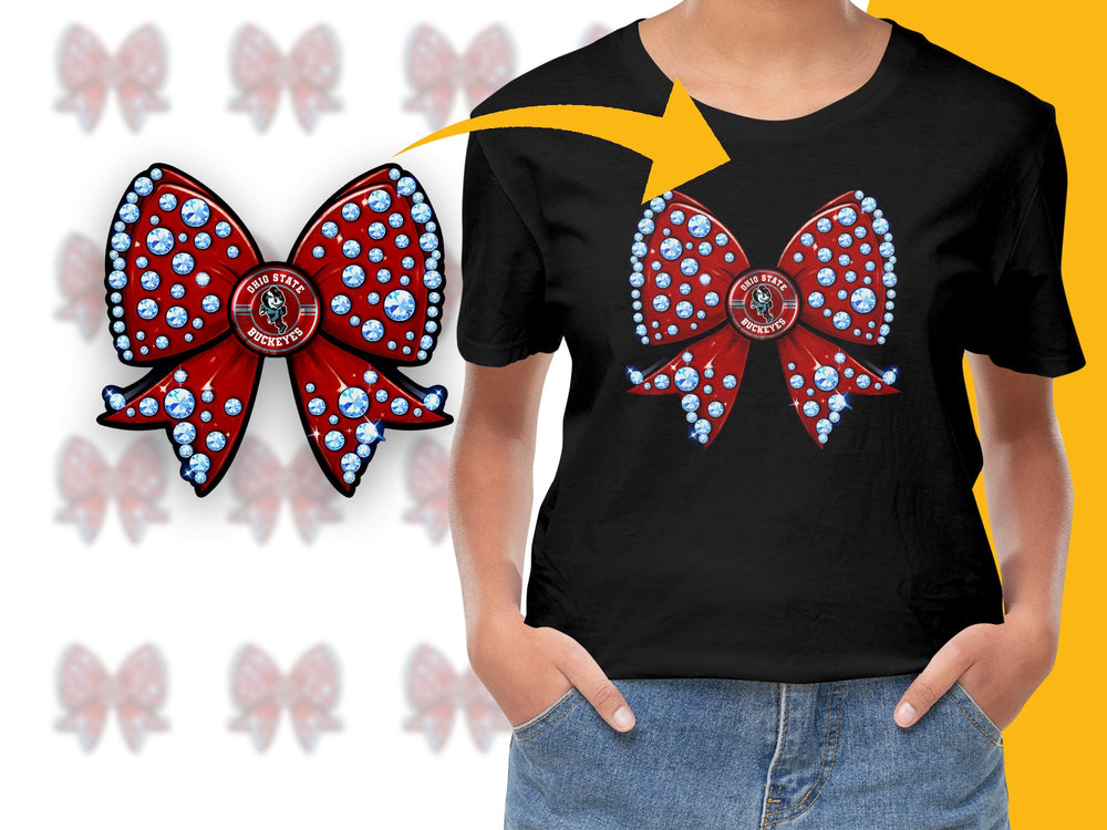 Unique Butterfly T-Shirt, Red Polka Dot Wings, Stylish Summer Casual Top, Graphic Tee for Nature Lovers