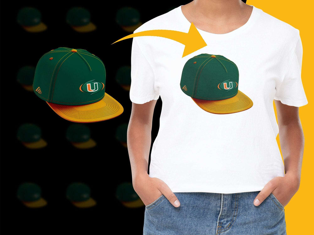 Trendy Green and Yellow Baseball Cap, Casual Sports Hat, Unisex Fashion Accessory, Adjustable Fit