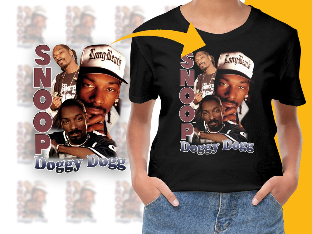 Vintage Snoop Doggy Dogg T-Shirt, 90s Hip Hop Tee, Retro Rap Music Fan Apparel, Collector's Item