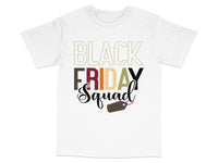 Load image into Gallery viewer, Black Friday Squad T-Shirt, Holiday Shopping Team Tee, Casual Graphic Shirt for Black Friday Sales Fans
