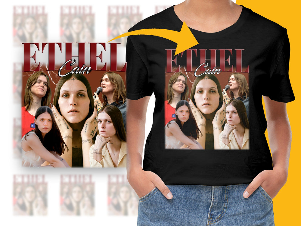 Ethel Cain Graphic T-Shirt, Indie Music Artist Fan Merch, Vintage Style Tee, Unique Gift Idea