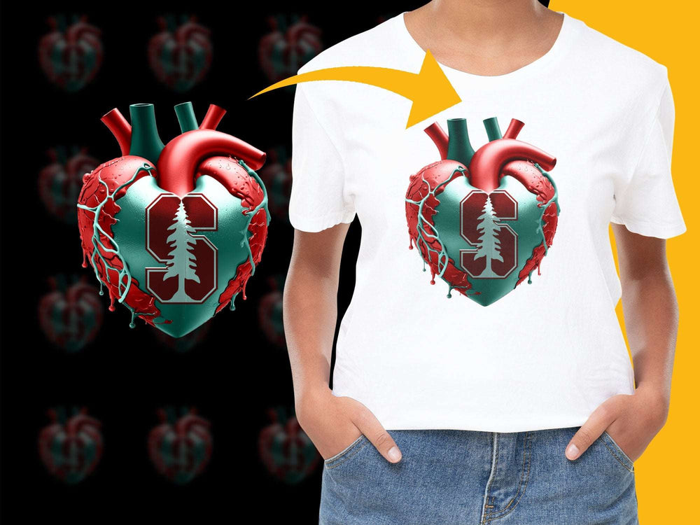 Unique Anatomical Heart T-Shirt, Medical Art Graphic Tee, Nurse Doctor Gift, Casual Unisex Apparel