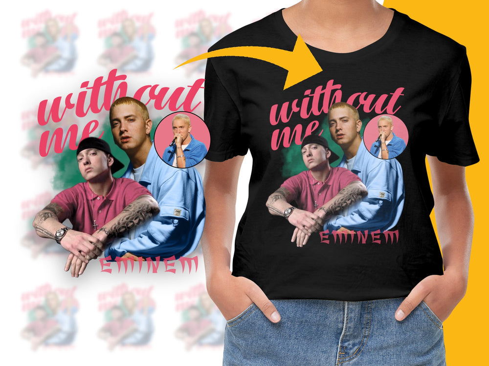 Eminem Inspired Graphic T-Shirt, Hip Hop Tee, Vintage Style, Music Fan Apparel, Unique Gift Idea