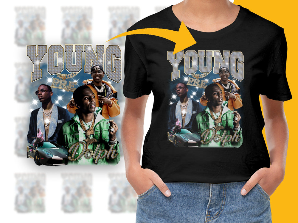 Young Dolph Tribute Hip Hop Graphic T-Shirt, Urban Music Fan Tee, Unisex Rap Shirt