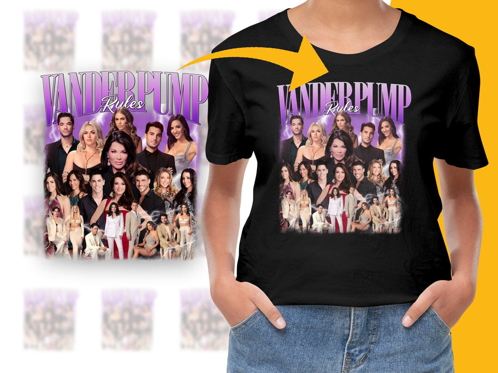 Vanderpump Rules Fan T-Shirt, Unisex TV Show Cast Graphic Tee, Reality TV Series Merchandise, Gift for Fans