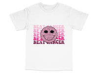 Load image into Gallery viewer, Breast Cancer Awareness T-Shirt, Pink Ribbon Smile, Supportive Graphic Tee, Unisex Fit
