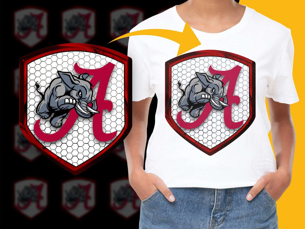 Kids Sports Team Bulldog Mascot Graphic T-Shirt, Youth Athletic Tee, Customizable School Symbol Shirt