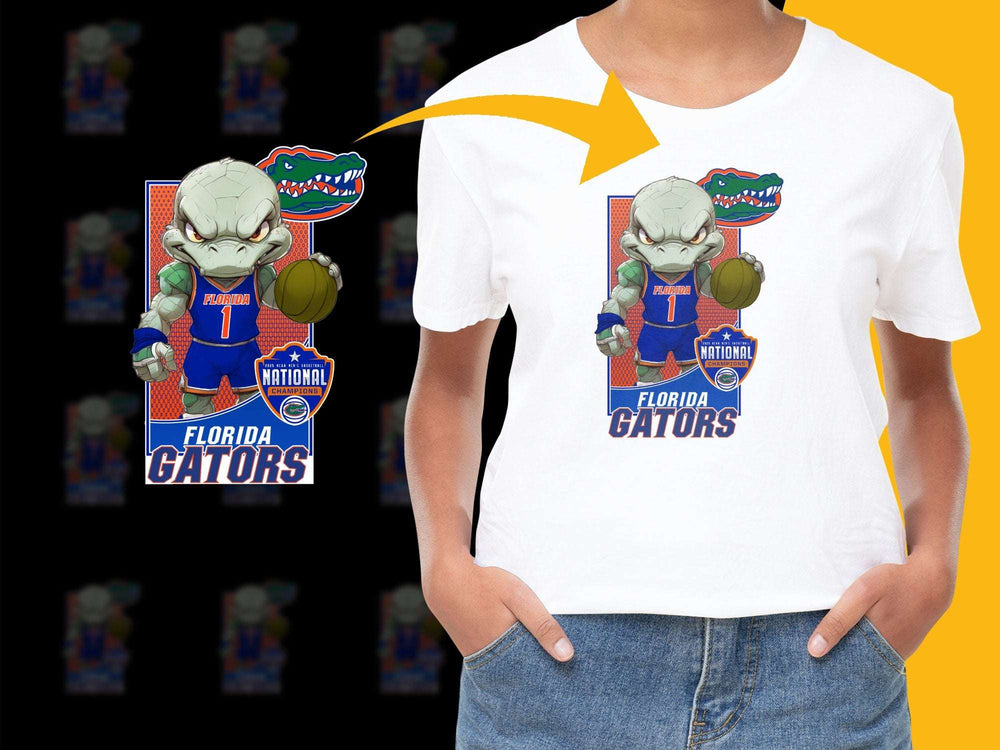 Florida Gators Basketball T-Shirt, Youth and Adult Sizes, Fan Apparel, Sports Tee