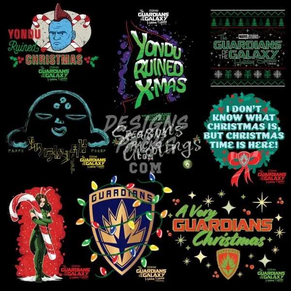 9 Movies Christmas Designs Bundle PNG designspacks