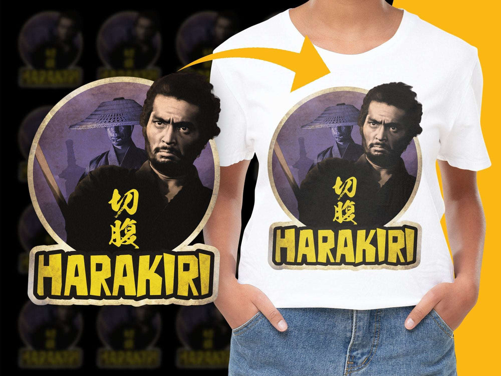 Vintage Harakiri Movie T-Shirt, Classic Japanese Film Tee, Retro Cinema Fan Apparel, Gift for Movie Buffs