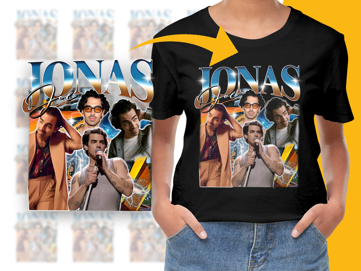 Jonas Brothers Graphic T-Shirt, Vintage Band Tee, Retro Music Fan Gift, Pop Culture Apparel, Unisex Clothing