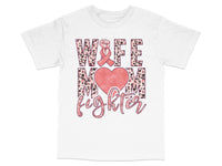 Load image into Gallery viewer, Breast Cancer Awareness T-Shirt, Pink Ribbon, Wife Mom Fighter Tee, Supportive Cancer Fight Shirt, Women's Health Advocacy Top