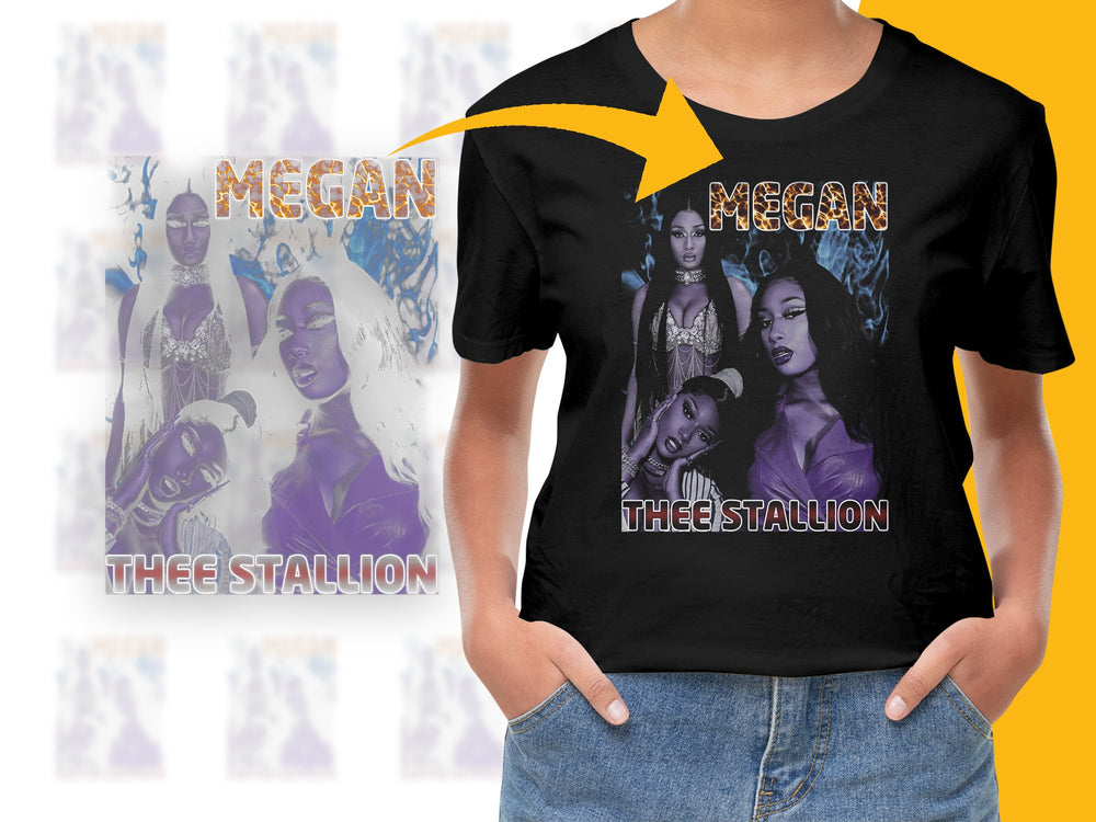 Megan Thee Stallion Graphic T-Shirt, Hip Hop Music Tee, Fan Merchandise, Trendy Pop Culture Apparel