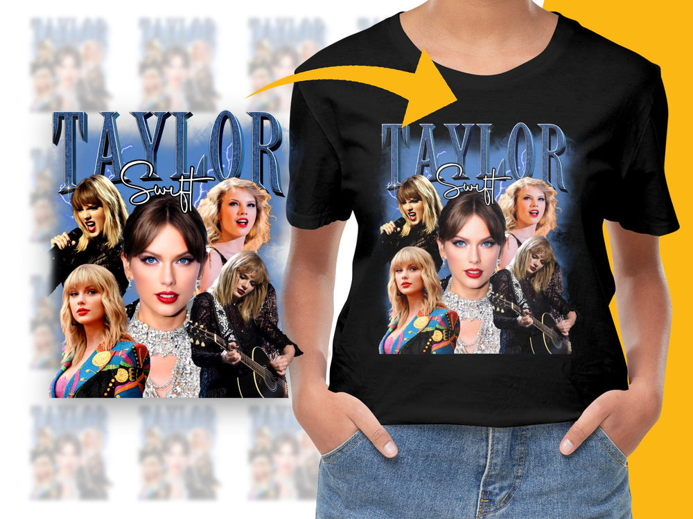 Taylor Swift Fan T-Shirt, Pop Music Icon Graphic Tee, Multiple Designs, Casual Unisex Top