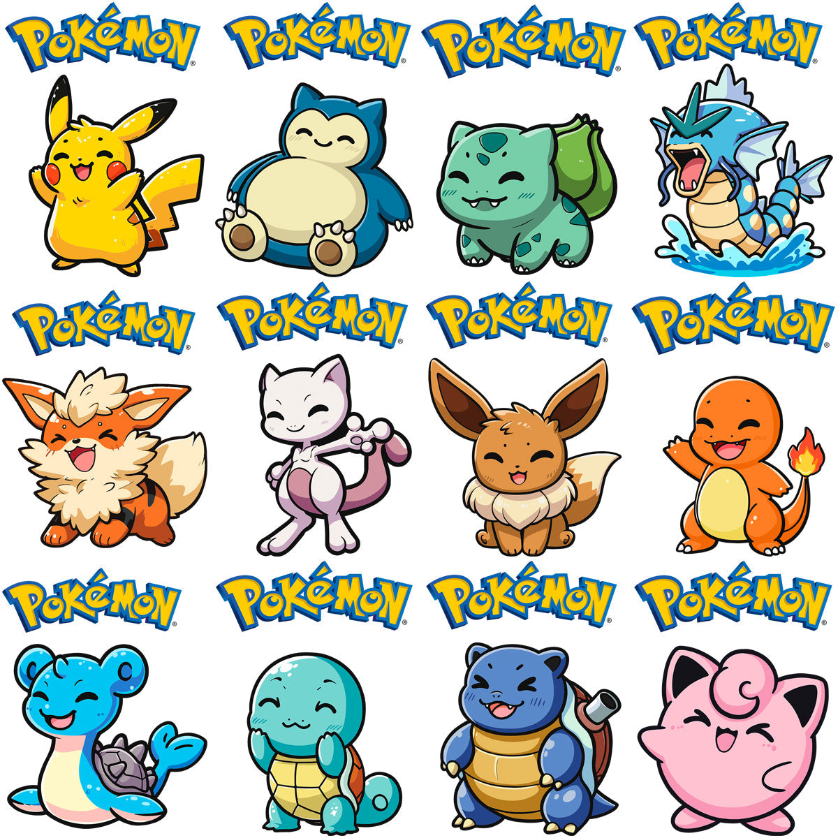 16 Adorable Pokémon Ball PNG Designs: Cute Anime Bundle