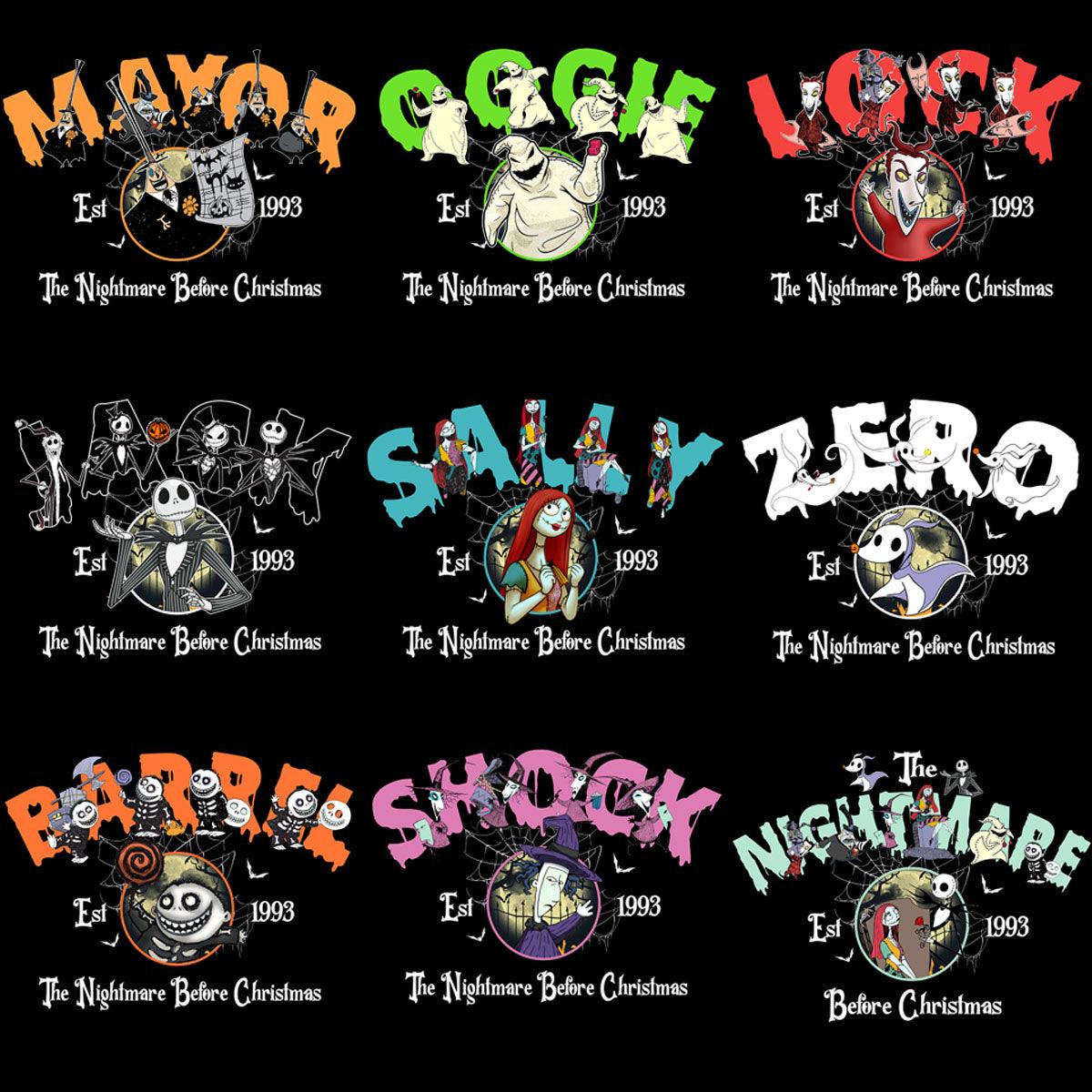 9 Spooky Halloween Movie PNG Designs: Nightmare Bundle