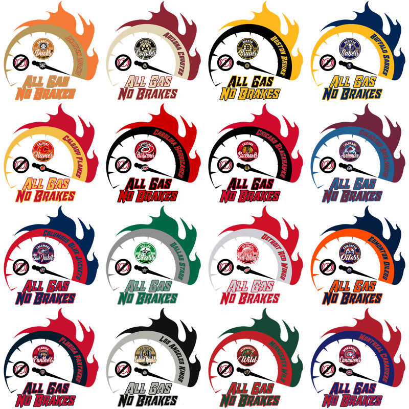 32 Ice Hockey Team PNG Designs: All-Gas, No-Brakes Bundle