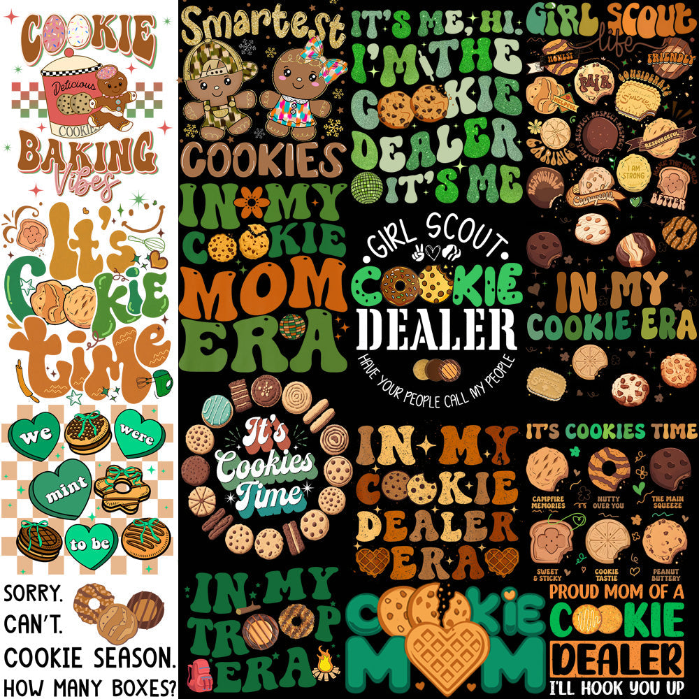 20 Hilarious Cookie Baking PNG Designs: Funny Bundle for Bakers