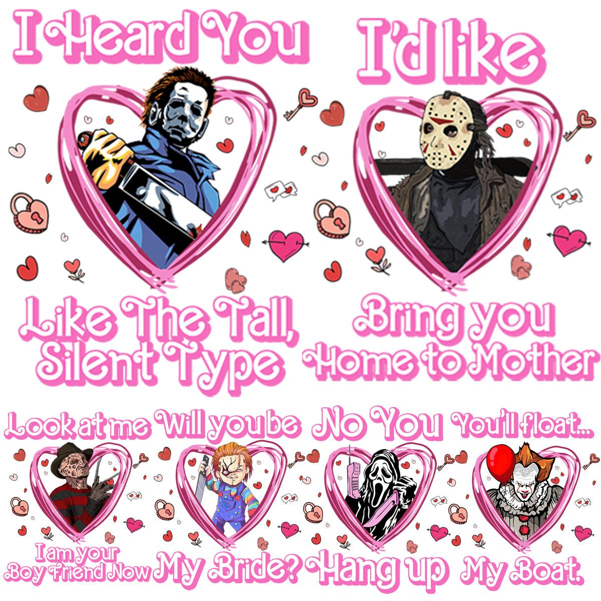 6 Spooky Male Villain Halloween PNG Designs for Valentine's Day
