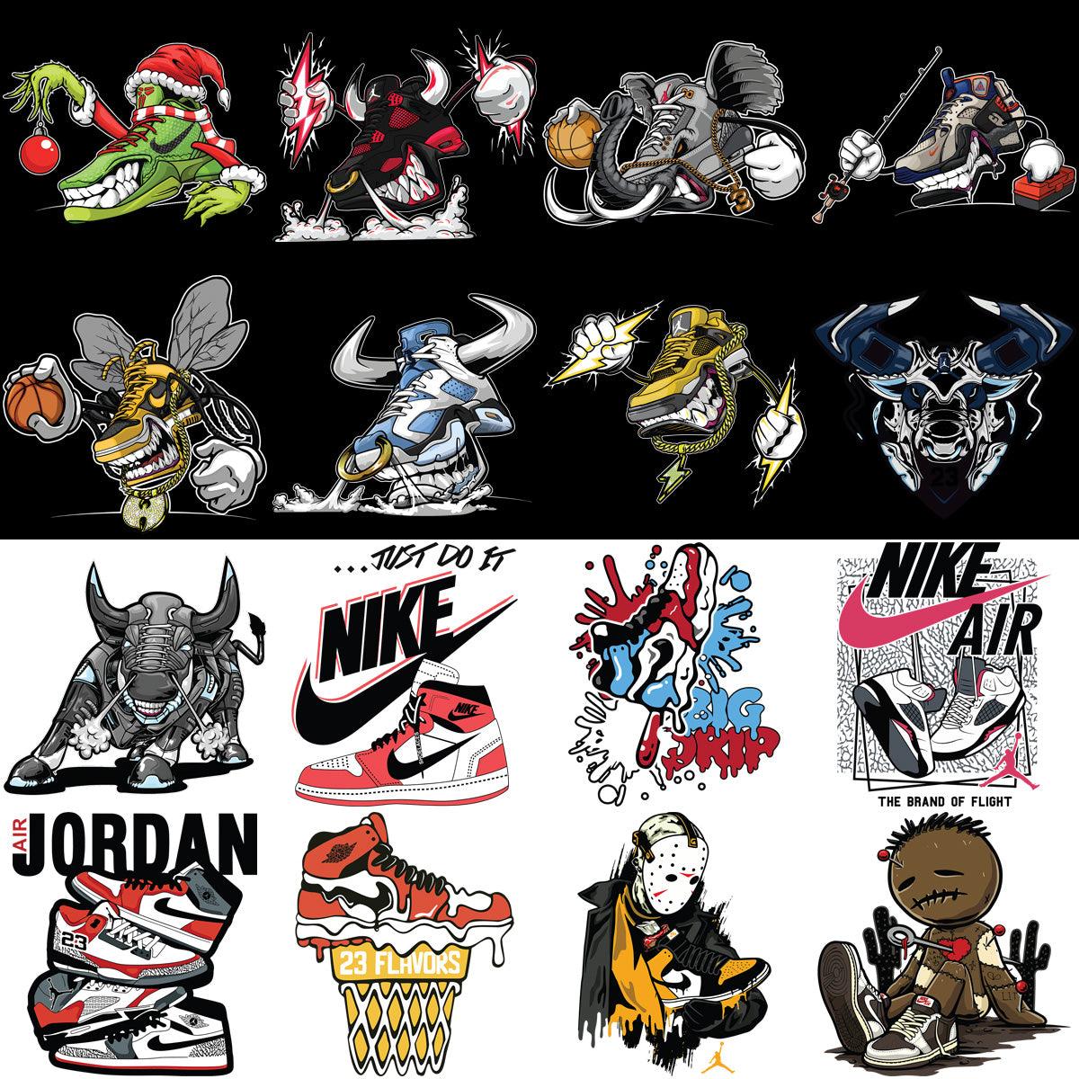 40 High-Quality Shoe Brand Design PNGs: Logos, Templates & More!