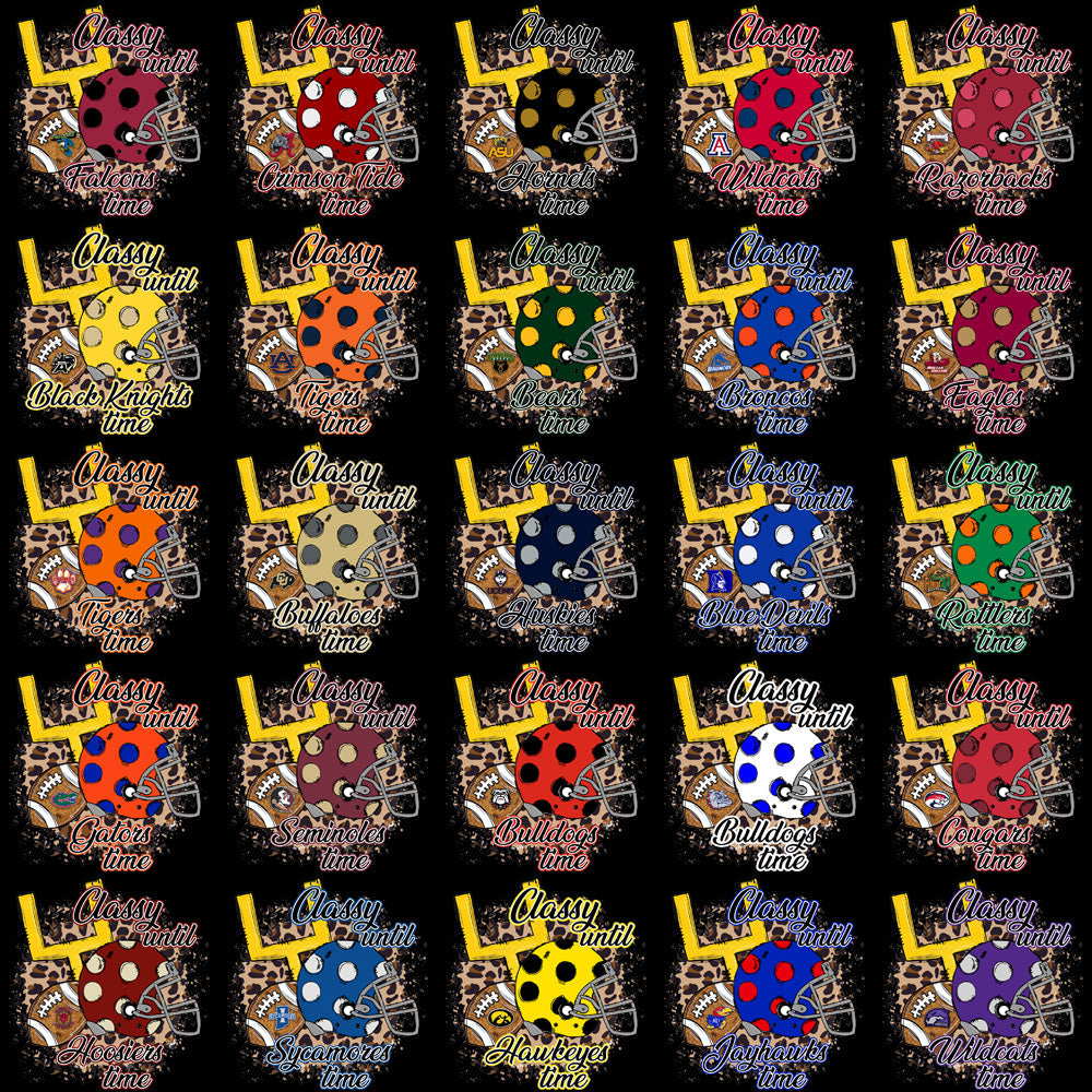 62 Classy NCAA College Team PNG Designs Bundle