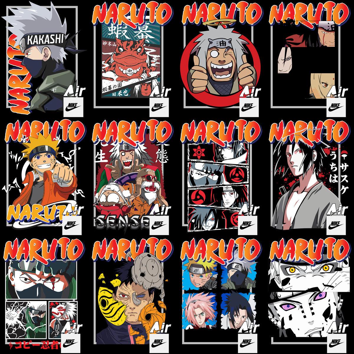 25 Anime Streetwear Swoosh Designs: PNG Bundle for Brands