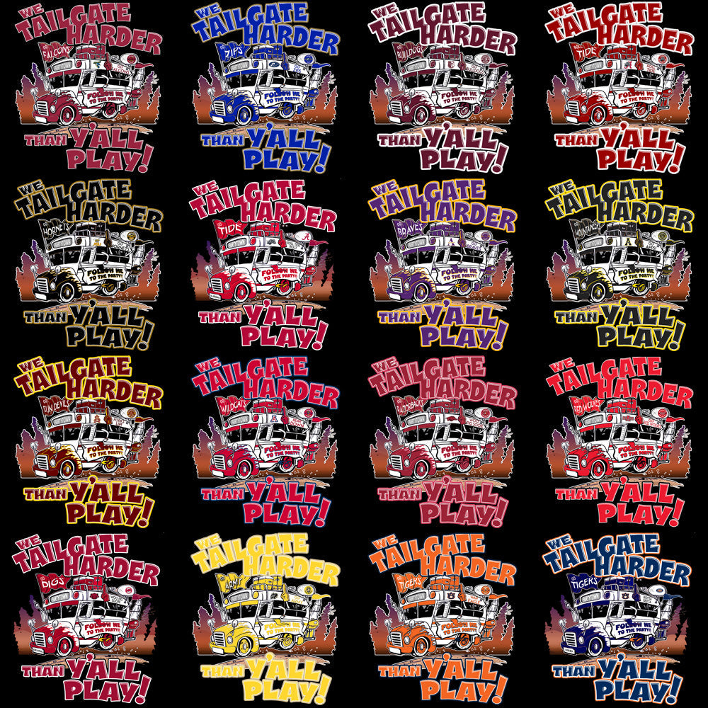 133+ NCAA College Tailgate Bus PNG Designs: Ultimate Bundle