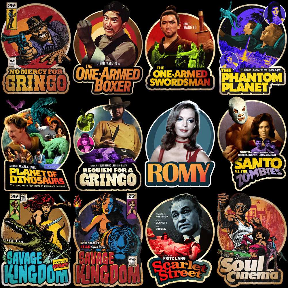 76 Old Best Movies Classics Vintage Designs Bundle PNG