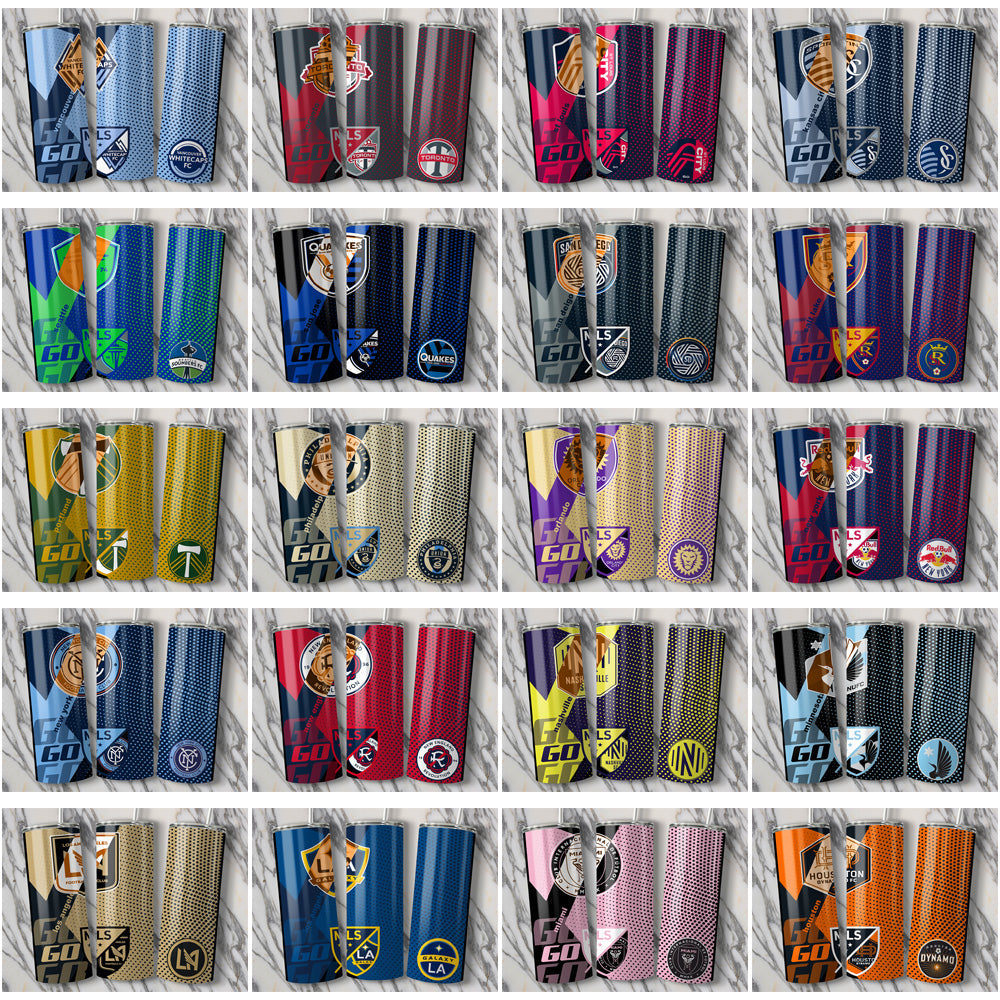 USA Soccer Team Tumbler Wraps Bundle (30 Designs) - JPG Download
