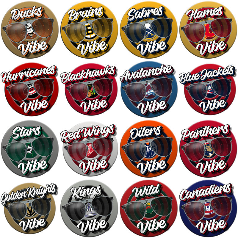 32 Ice Hockey Team Logo PNG Bundle: Vibrant Designs for Your Projects