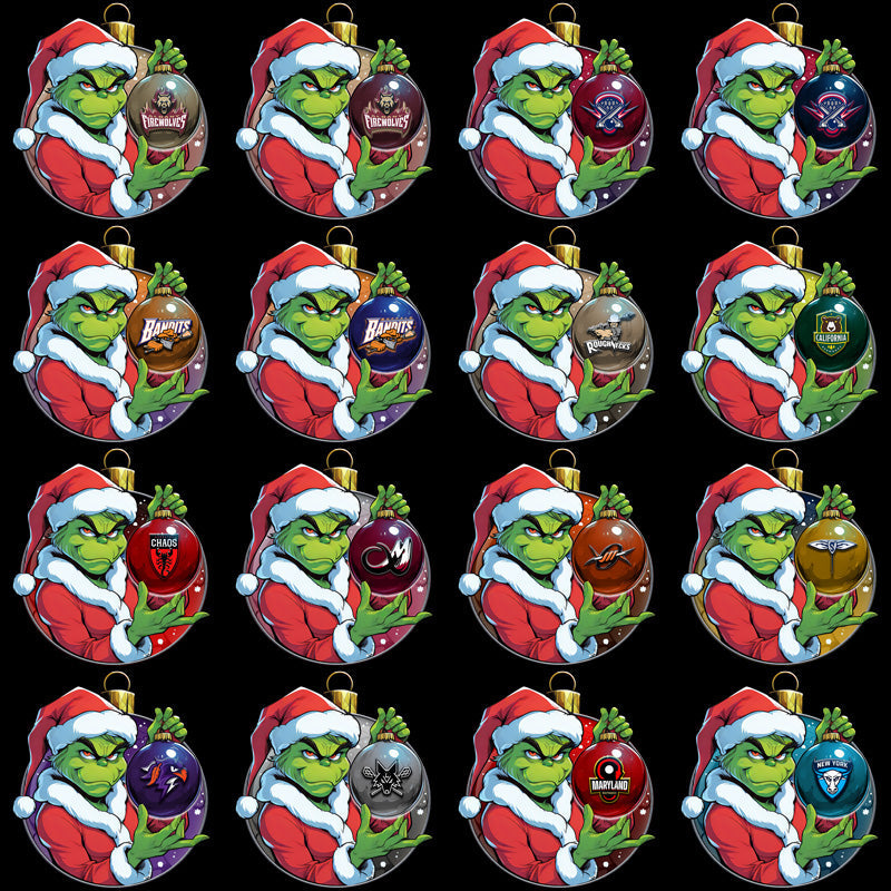 26 Grinch Lacrosse League PNG Designs: V3 Bundle