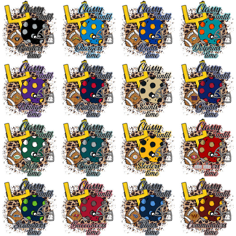 32 Premium PNG Football Team Logos: Classy & Unique Designs Bundle